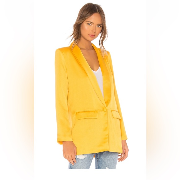 NWOT The Fleur Blazer in Mustard Yellow
L'Academie Size XXS - Picture 4 of 7